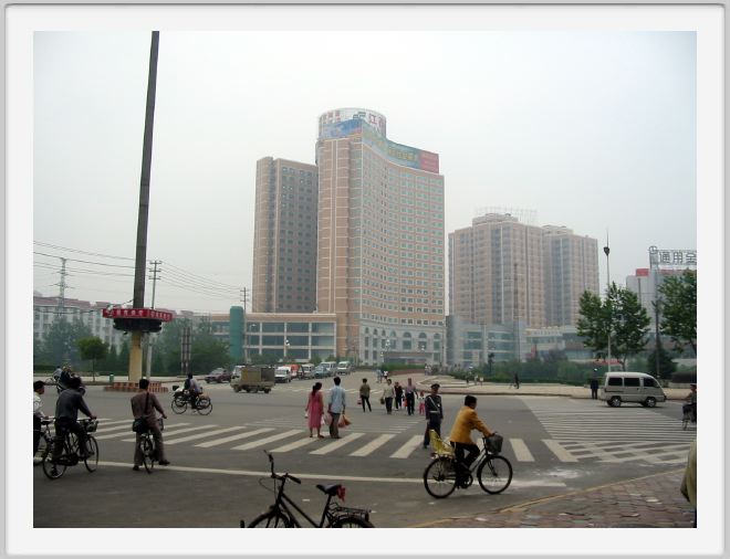 A major Nanchang intersection