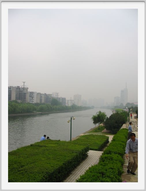 Riverside park in Nanchang