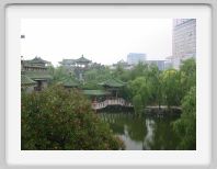 Garden at Ten Wang pavillion